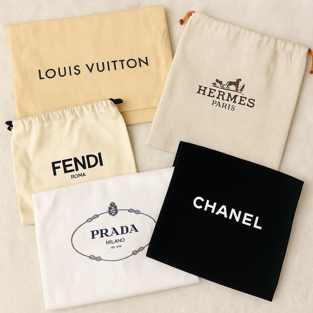Various dust bags for lives